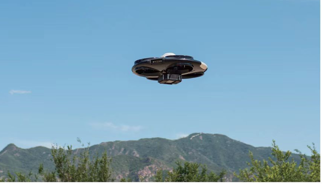 CA-A550蝶形涵道无人机